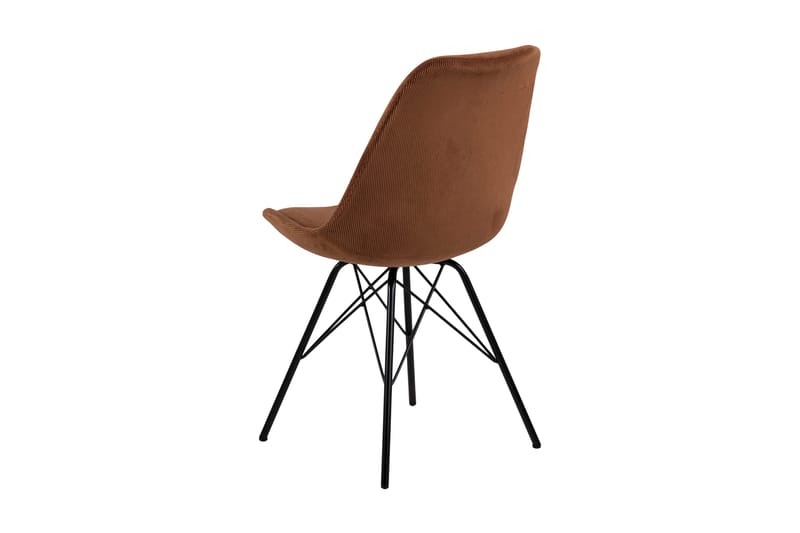 Collina Matstol - Orange/Svart - Products - Möbler - Fåtölj & stolar - Matstol & köksstol