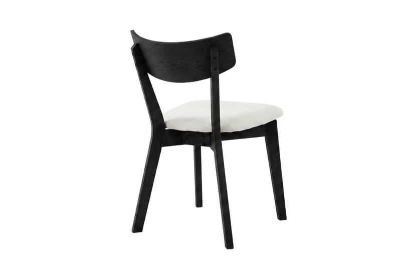 Amelia Matstol i trä med dyna - Svart - Products - Möbler - Fåtölj & stolar - Fåtölj - Howard fåtölj