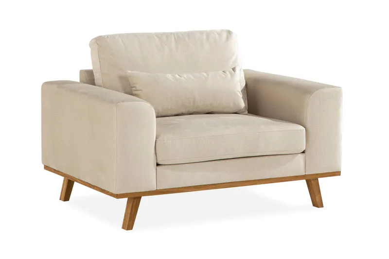Copenhagen Fåtölj Sammet, Beige