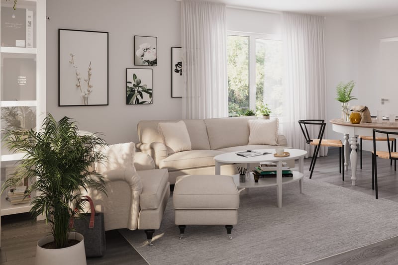 Howard Classic Fåtölj - Beige - Products - Möbler - Fåtölj & stolar - Fåtölj - Howard fåtölj