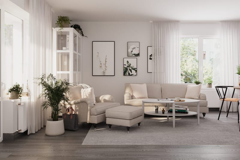 Howard Classic Fåtölj - Beige - Products - Möbler - Fåtölj & stolar - Fåtölj - Howard fåtölj