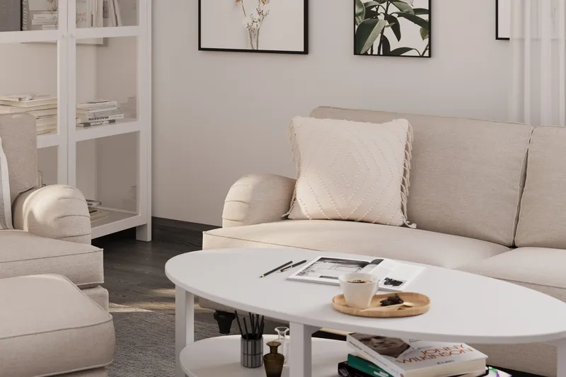 Howard Classic Fåtölj - Beige - Products - Möbler - Fåtölj & stolar - Fåtölj - Howard fåtölj