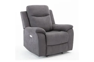 Milo Recliner Fåtölj Grå - Products - Möbler - Fåtölj & stolar - Fåtölj - Biofåtölj & reclinerfåtölj