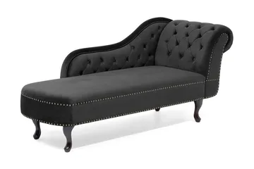 Nimes Schäslong - Svart - Products - Möbler - Fåtölj & stolar - Fåtölj - Liggfåtölj