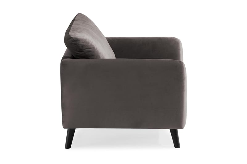 Trend Fåtölj - Mörkgrå Sammet - Products - Möbler - Fåtölj & stolar - Fåtölj