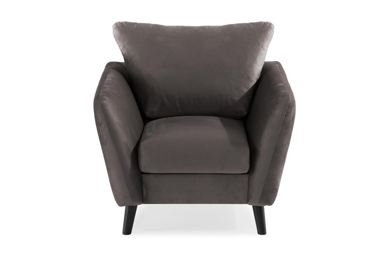 Trend Fåtölj - Mörkgrå Sammet - Products - Möbler - Fåtölj & stolar - Fåtölj