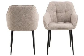 Harford Karmstol - Beige - Products - Möbler - Fåtölj & stolar - Karmstol