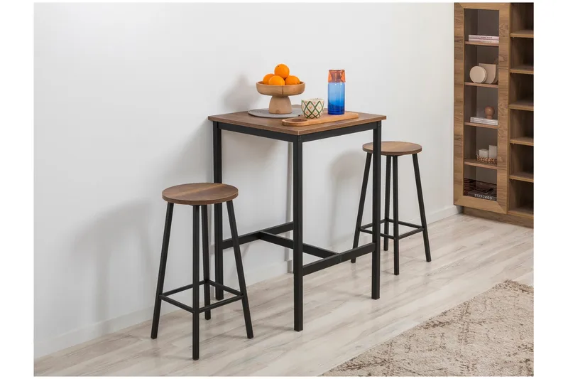 Heran Barstol 62 cm - Svart - Products - Möbler - Fåtölj & stolar - Barstol & barpall