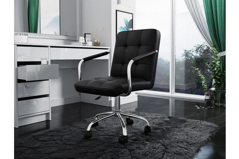 Kintore Kontorsstol Black - Products - Möbler - Fåtölj & stolar - Kontorsstol & skrivbordsstol