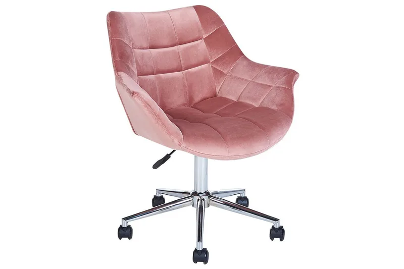 Kontorsstol Labelle Rosa, Rosa