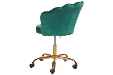 Kontorsstol Monticello Grön/guld/svart - Grön/guld/svart - Products - Möbler - Fåtölj & stolar - Kontorsstol & skrivbordsstol