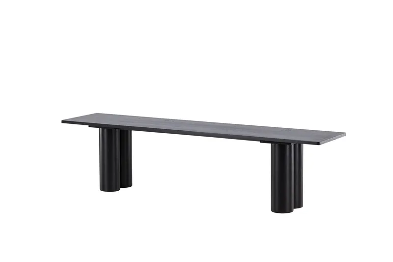 Matbänk Olivia 40x180x45 cm - Svart - Products - Möbler - Fåtölj & stolar - Sittbänk