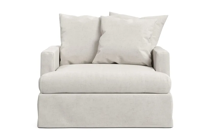 Menard Fåtölj Tvättbar & avtagbar klädsel, Beige