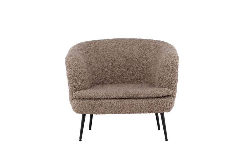 Nordkoster Loungefåtölj - Svart/Beige - Products - Möbler - Fåtölj & stolar - Fåtölj