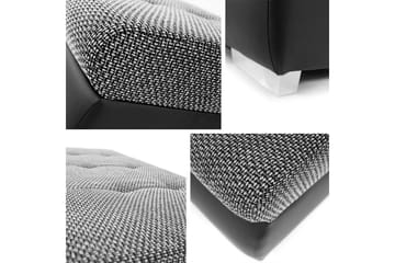 Cerys Fotpall 60 cm - Grå - Products - Möbler - Fåtölj & stolar - Pall & puff - Fotpallar