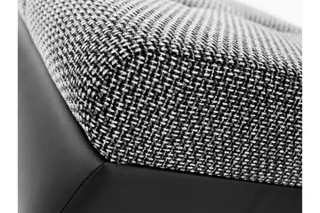 Cerys Fotpall 60 cm - Ljusgrå/Mörkgrå - Products - Möbler - Fåtölj & stolar - Pall & puff - Fotpallar