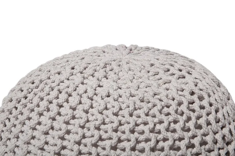 Conrad Sittpuff 40 cm - Grå - Products - Möbler - Fåtölj & stolar - Pall & puff - Sittpuff