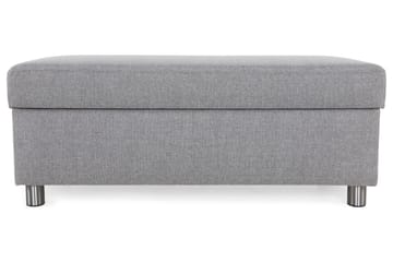 Crazy Fotpall med Förvaring 120x50 - Ljusgrå - Products - Möbler - F åtölj & stolar - Pall & puff - Fotpallar