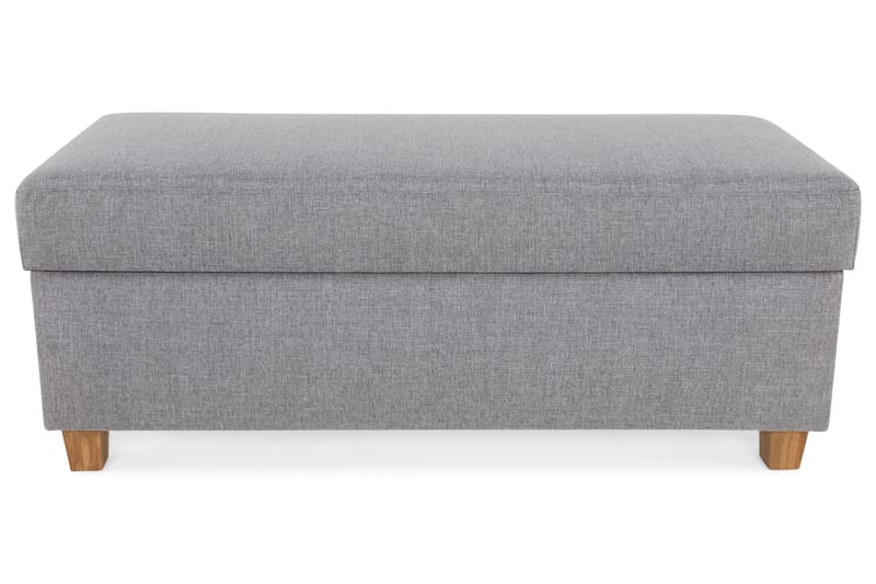 Crazy Fotpall med Förvaring 120x50 - Ljusgrå - Products - Möbler - Fåtölj & stolar - Pall & puff - Fotpallar