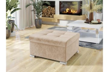 Dynir Fotpall 70 cm - Beige - Products - Möbler - Fåtölj & stolar - Pall & puff - Fotpallar