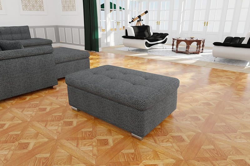 Dynir Puff - Mörkgrå - Products - Möbler - Fåtölj & stolar - Pall & puff - Sittpuff