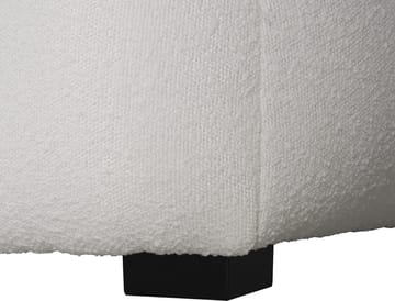 Fotpall Bill Bullig i Bouclé - Beige - Products - Möbler - Fåtölj & stolar - Pall & puff - Fotpallar