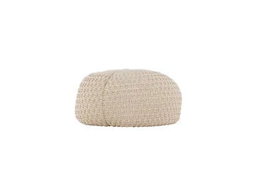 Sam Sittpuff - Beige - Products - Möbler - Fåtölj & stolar - Pall & puff - Sittpuff