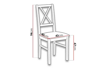 Patrickswell Matstol - Grön - Products - Möbler - Fåtölj & stolar - Matstol & köksstol