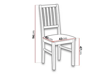 Patrickswell Matstol - Grön - Products - Möbler - Fåtölj & stolar - Matstol & köksstol