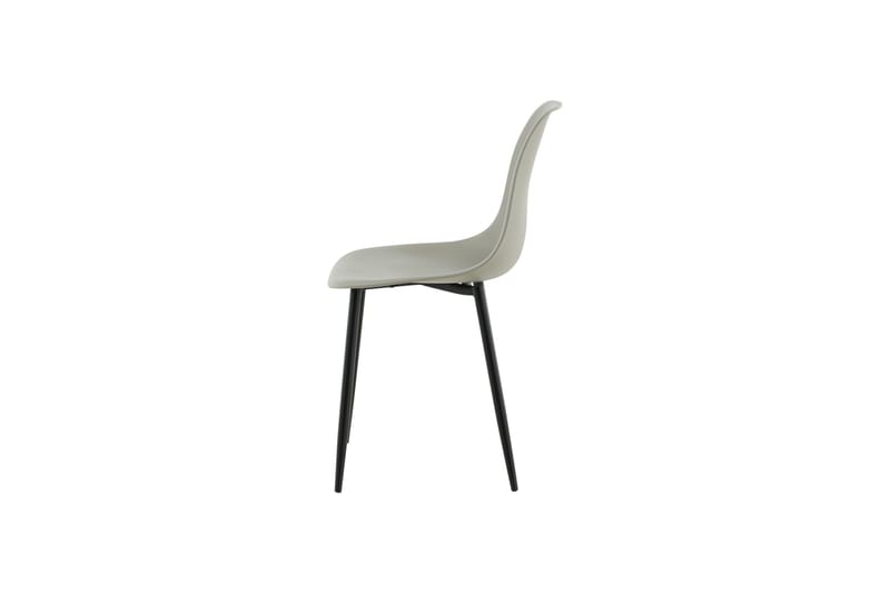Polar Matstol - Grå/Svart - Products - Möbler - Fåtölj & stolar - Matstol & köksstol