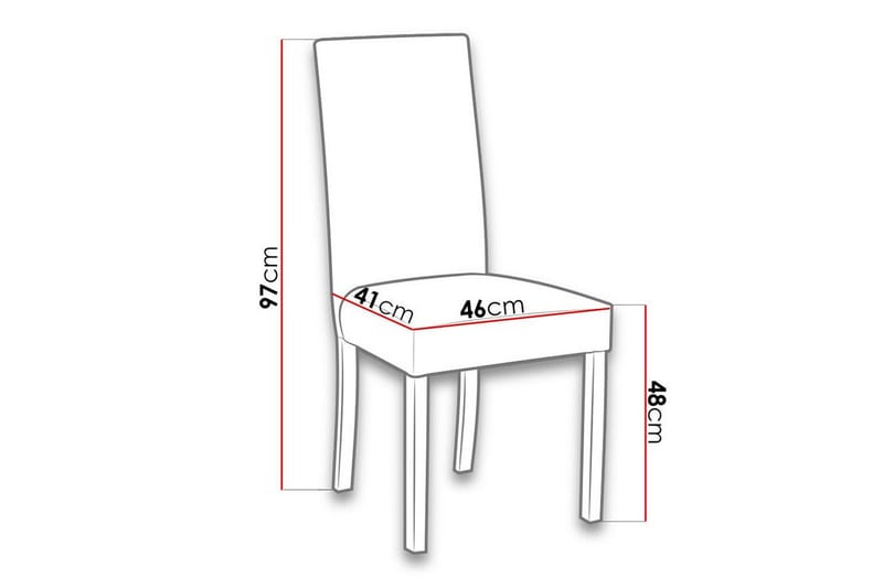 Rowden Matstol - Brun - Products - Möbler - Fåtölj & stolar - Matstol & köksstol