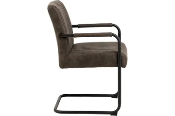 Salini Karmstol - Grå - Products - Möbler - Fåtölj & stolar - Karmstol