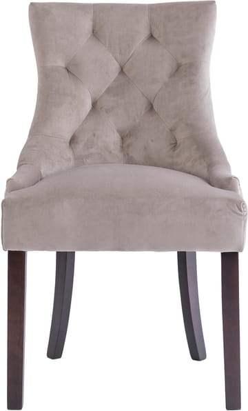 Stol Tuva med Ringhandtag i Ryggen - gråbeige - Products - Möbler - Fåtölj & stolar - Matstol & köksstol