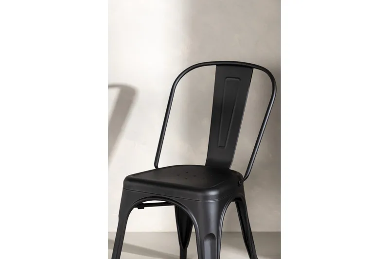 Tempe Matstol - Svart - Products - Möbler - Fåtölj & stolar - Matstol & köksstol