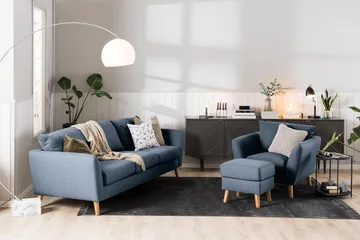 Trend Fåtölj - Blå - Products - Möbler - Fåtölj & stolar - Fåtölj