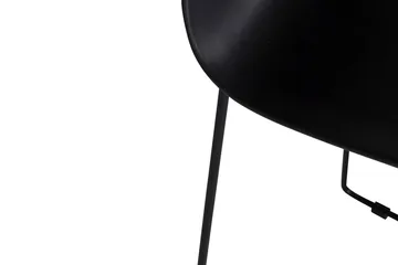 Wave Barstol - Svart - Products - Möbler - Fåtölj & stolar - Barstol & barpall