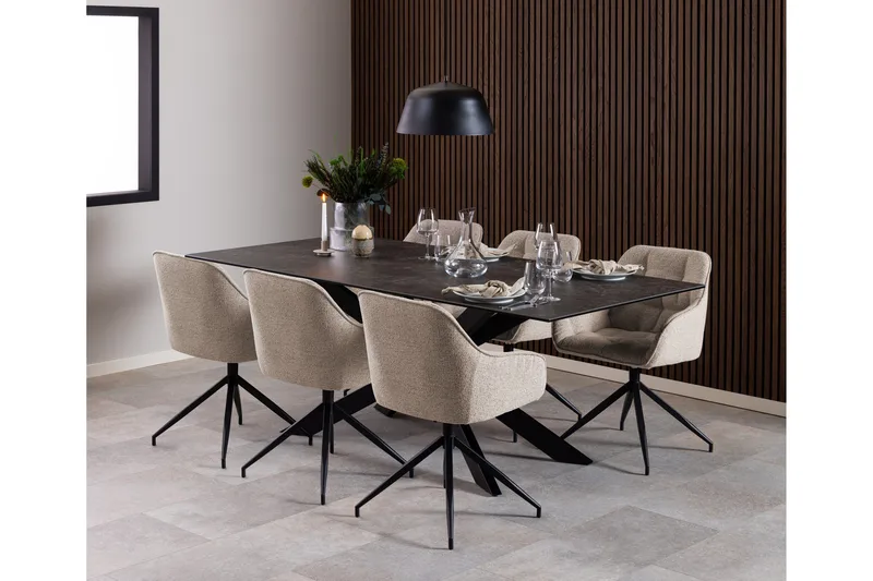 Zabinka Karmstol - Beige - Products - Möbler - Fåtölj & stolar - Karmstol