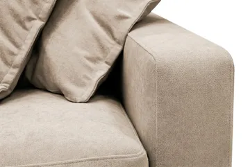 Valencia Extra Djup 5-sits Soffa i Chenille - Brun - Products - Möbler - Soffa