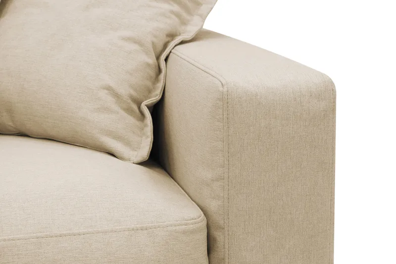 Valencia Extra Djup 5-sits Soffa med avtagbar och tvättbar klädsel - Beige - Products - Möbler - Soffa