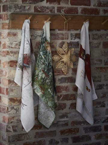 Kökshandduk Idun 50 x 70 cm - Röd - Products - Textil & mattor - Kökstextil - Kökshandduk