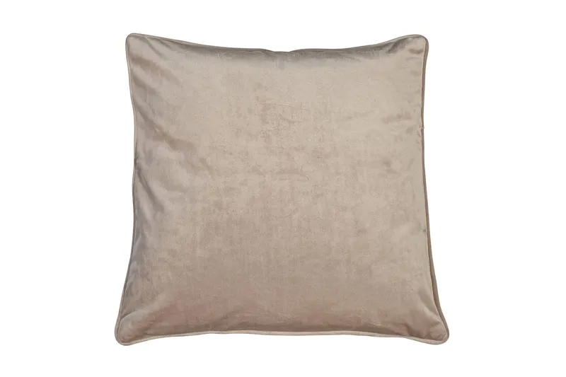 Sameta Kuddfodral 45x45 cm Sammet, Sand
