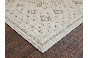 Hampton Flatvävd Matta 160x230 cm Rektangulär - Creme - Products - Textil & mattor - Matta - Flatvävd matta