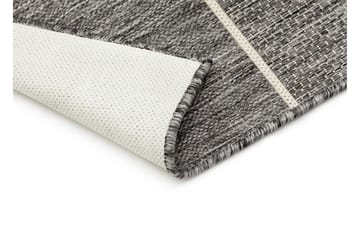 Madrid Square Flatvävd Matta 133x190 - Grå/Vit - Products - Textil & mattor - Matta - Flatvävd matta