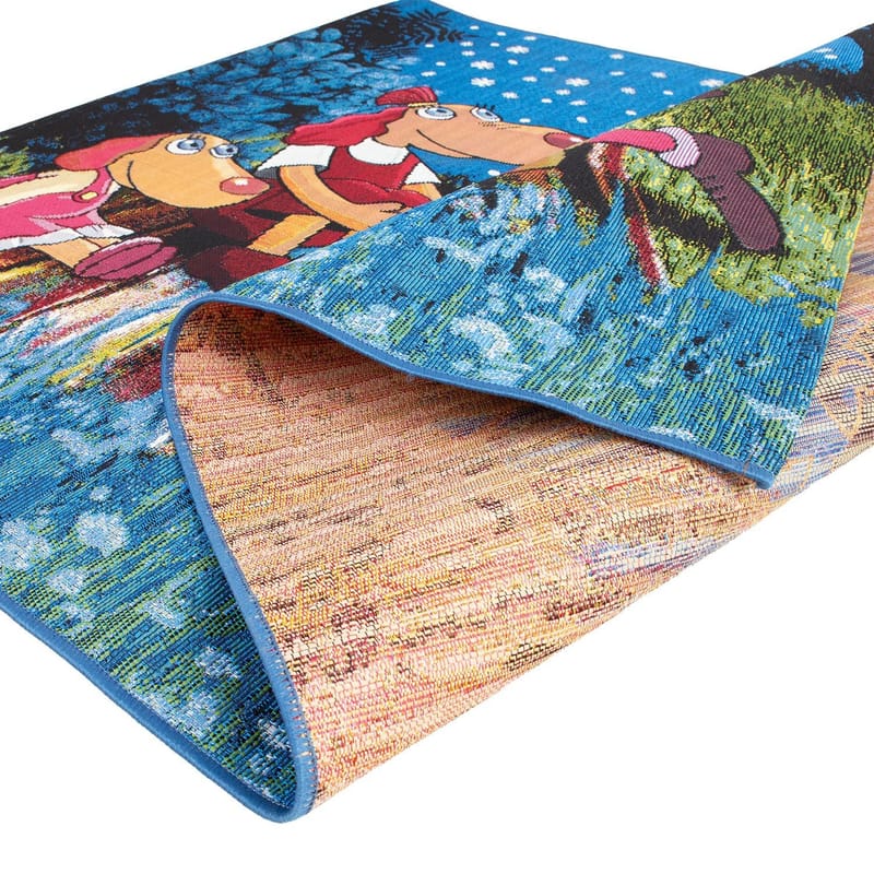 Matta Relvi 100x160 cm - blå - Products - Textil & mattor - Matta - Små mattor