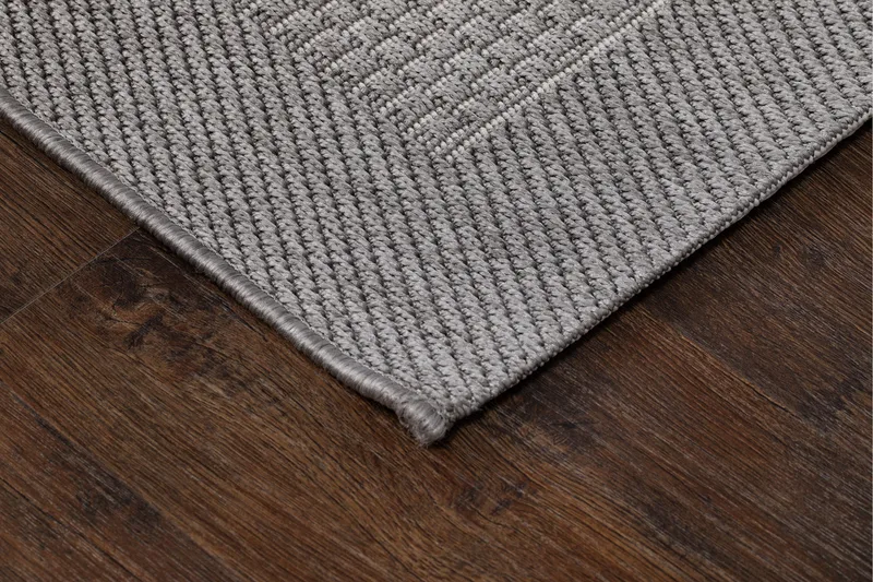 Miami Flatvävd Matta 200x290 cm - Grå - Products - Textil & mattor - Matta - Flatvävd matta