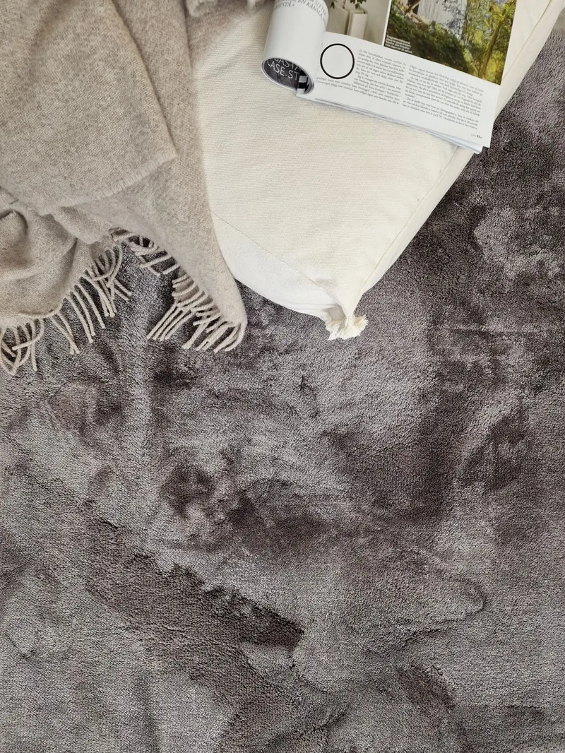 Cozy Ryamatta 200x290 cm Rektangulär - Grå - Products - Textil & mattor - Matta - Modern matta - Ryamatta