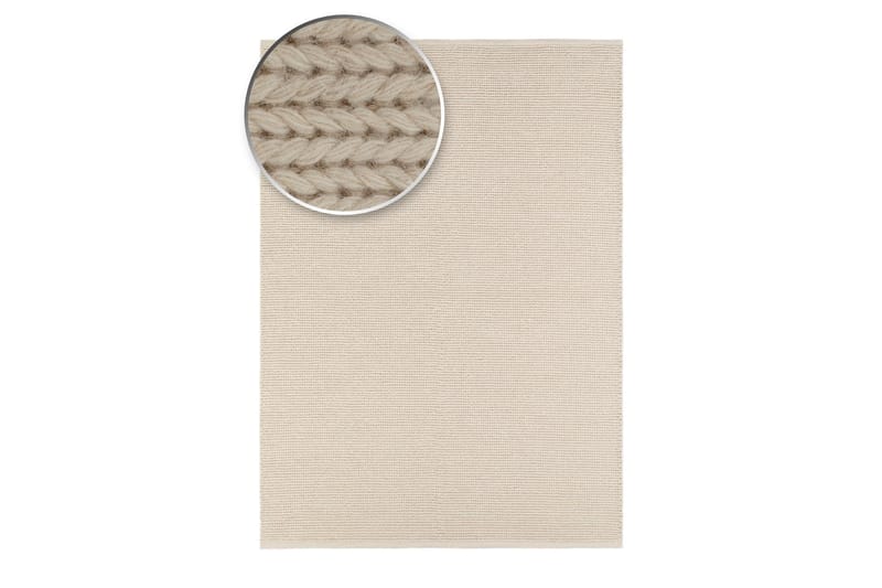 Dalarö Ullmatta 160x230 cm - Vit - Products - Textil & mattor - Matta - Modern matta - Ullmatta