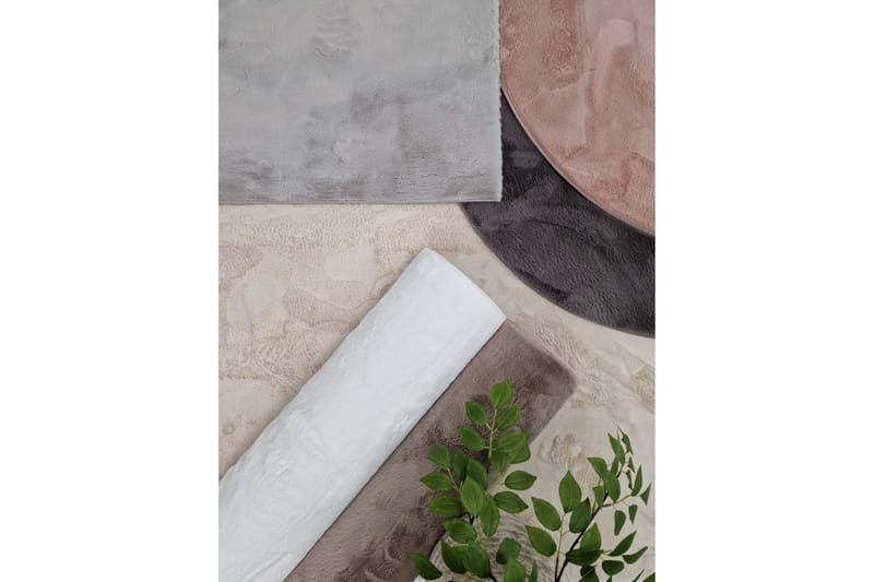 Dream Ryamatta Grå 200 cm Rund - Grå - Products - Textil & mattor - Matta - Modern matta - Ryamatta