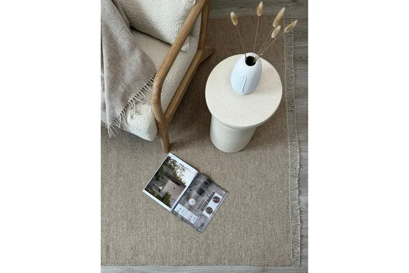 Eden Ullmatta 300x400 cm Rektangulär - Beige - Products - Textil & mattor - Matta - Modern matta - Ullmatta