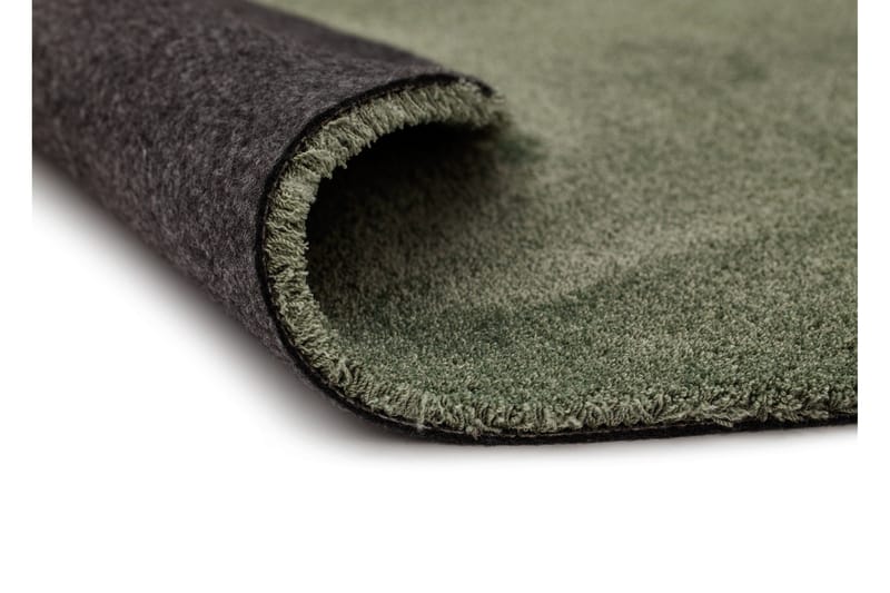 Feel Matta 240 Rund - Grön - Products - Textil & mattor - Matta - Modern matta - Ryamatta